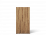 Spinta ADRK Bergma II, juoda sp./artisan oak, 58 cm x 100 cm x 204 cm