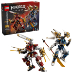 Konstruktorius LEGO&reg; Ninjago Du robotai-titanai 71870, 1707 vnt.