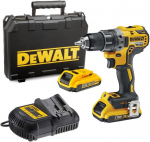 Gręžtuvas su akumuliatoriumi Dewalt DCD791D2-QW-K, 20 V, 2 Ah