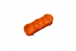 Montavimo dėžutės uždaram montavimui Pawbol A.0041P, IP30, 6.8 cm x 4.6 cm