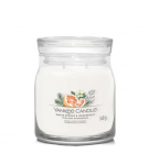 Žvakė, aromatinė Yankee Candle White Spruce & Grapefruit, 368 g, Balta