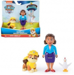 Figūrėlių rinkinys Spin Master Paw Patrol Rubble & Mayor Goodway 6070749, 3 vnt., įvairių spalvų