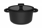 Puodas Maku, 20 cm, 2.9 l, juoda sp.