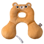 Kelioninė pagalvėlė autokėdutėms BenBat Travel Friends Bear, ruda sp.