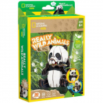 3D dėlionė Cubicfun CUBIC Giant Panda, 7.4 cm x 6.3 cm, 55 vnt., balta sp./juoda sp.