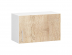 Vir&scaron;utinė virtuvinė spintelė Akord Lima W60OK, balta sp./sonoma ąžuolo sp., 30 cm x 60 cm x 29 cm