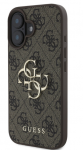 Telefono dėklas Guess 4G Big Logo, Apple iPhone 16, ruda sp.