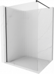 Du&scaron;o sienelė Mexen Kioto Walk-in, 140 cm x 200 cm, juoda sp./grūdintas