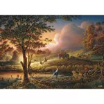 Dėlionė Schmidt Terry Redlin: Sun Gold Over Ripe Fields, Puzzle, 1000 vnt.