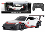 Rc automobilis Rastar Porsche 911 GT3, 1:18, balta/juoda/raudona