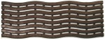 Vonios grindų kilimėlis 0695, ruda sp., 1500 x 60 cm
