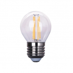Lemputė Okko Filamentinė LED, P45, 3000 &deg;K, E27, 4 W, 470 lm