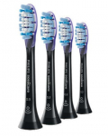 Elektrinio dantų &scaron;epetėlio galvutė Philips Sonicare HX9054, juoda sp., 4 vnt.