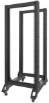 Serverių spinta, atviras rėmas Lanberg OR01-6827-B, 60 cm x 80 cm x 145 cm