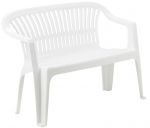 Lauko suoliukas Progarden Diva, balta sp., 114 cm x 55 cm x 82 cm