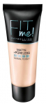 Skystas makiažo pagrindas Maybelline Fit Me Matte + Poreless, smėlio sp., 105 natural ivory, 30 ml