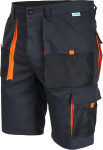 Darbiniai &scaron;ortai Sara Workwear King 11011, juoda sp./oranžinė sp., XXL dydis
