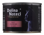 &Scaron;lapias kačių maistas Dolina Noteci Premium, žuvis, 0.185 kg