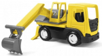 Žaislinis traktorius Wader Tech Truck Excavator 35366, geltona sp.