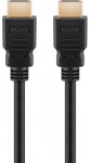 Kabelis Goobay Ultra High Speed HDMI V2.1 HDMI, HDMI 2.1, 5 m, juoda sp.