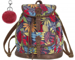 Mokyklinė kuprinė CoolPack Fiesta Autumn Leaves, ruda sp., 32 cm x 18.5 cm x 32 cm