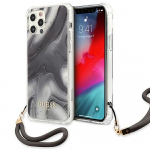 Telefono dėklas Guess, Apple iPhone 12/Apple iPhone 12 Pro, pilka sp.