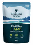 &Scaron;lapias &scaron;unų maistas Prima Dog Mini Meal Lamb, ėriena, 0.085 kg