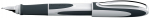 Plunksnakotis Schneider Ray 69S168449, kairiarankiams, juoda sp./pilka sp.