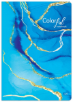 Sąsiuvinis Lastva COLORFUL, A4, 96 lapų, (spalva/dizainas parenkami atsitiktine tvarka)