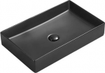 Vonios praustuvas Mexen Goya 22186085, keramika, 60 cm x 37 cm x 11 cm, juoda sp.