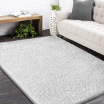 Kilimas vidaus Shaggy 0173, baltas, 170 cm x 120 cm