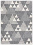 Kilimas vidaus Hacano Wink Triangle, pilka sp., 200 cm x 140 cm