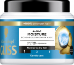 Kaukė plaukams Schwarzkopf Gliss Aqua Revive 4in1, 400 ml