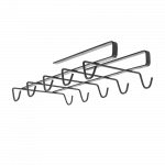 Puodukų kabykla Metaltex My Mug Lava, 28 cm x 14 cm x 6 cm, metalas, juoda sp.