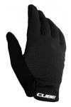 Dviratininko pir&scaron;tinės universalus Cube CMPT Comfort Long, juoda sp., XL