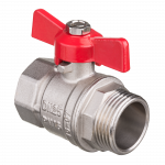 Ventilis Invena ZK-04-015-L, rutulinis, 1/2"