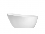 Vonia, laisvai pastatoma Besco Melody, 170 cm x 80 cm x 72 cm, ovalas, balta sp.