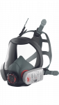 Respiratorius, su vožtuvu JSP Force10 Typhoon, tamsiai pilka, L