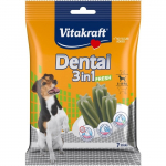Skanėstas &scaron;unims Vitakraft Dental 3in1, 0.120 kg, 10 vnt.