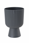 Gėlių vazonas Form Plastic KELI MIKA 5125-014, plastikinis, antracito