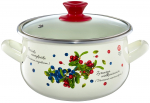 Puodas Emalia Olkusz Blueberry, 20 cm, 4.2 l
