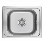 Virtuvinė plautuvė Kuchinox Orion SKO_010T, plienas, 50 cm x 40 cm x 18 cm, inox