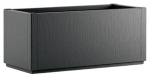 Gėlių lovelis Stefanplast Etnica 68501, plastikinis, 80 cm x 36 cm, pilka sp.