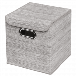 Daiktadėžė su dangčiu, daiktų saugojimo Kuchinox Miami, smėlio sp., 27 x 27 x 28 cm