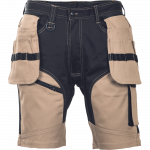 Darbiniai &scaron;ortai vyrams Cerva Keilor FP Stretch, juoda/smėlio, 52 dydis