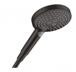 Du&scaron;o galvutė Hansgrohe Raindance Select S, juoda, 12.5 cm