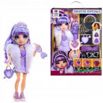 Lėlė su priedais Rainbow High Creative Crystals Violet, 28 cm, violetinė sp.