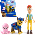 Figūrėlių rinkinys Spin Master Paw Patrol Chase & Cap N Turbot, 3 vnt., įvairių spalvų