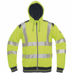 Džemperis vyrams Cerva Knoxfield HVPS, geltona sp., 3XL dydis