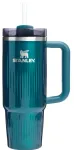 Termogertuvė Stanley The Quencher H2.0 Fluted Tumbler, 0.89 l, marina shine sp.
